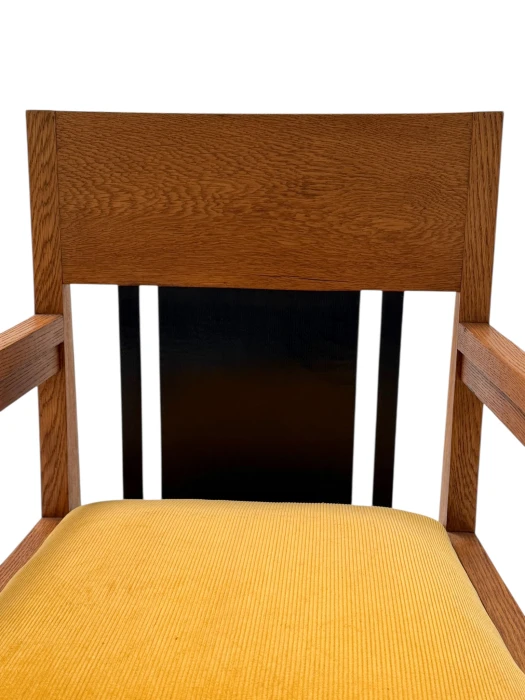 Two Art Deco Modernist High Back Armchairs by Cor Alons, 1927